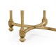 Elizabethan Style Natural Oak Square Side Table