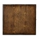 Elizabethan Style Dark Oak Square Side Table