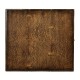 Elizabethan Style Dark Oak Square Side Table