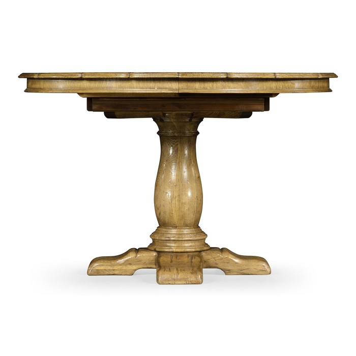 Extending Natural Oak Country Table 48