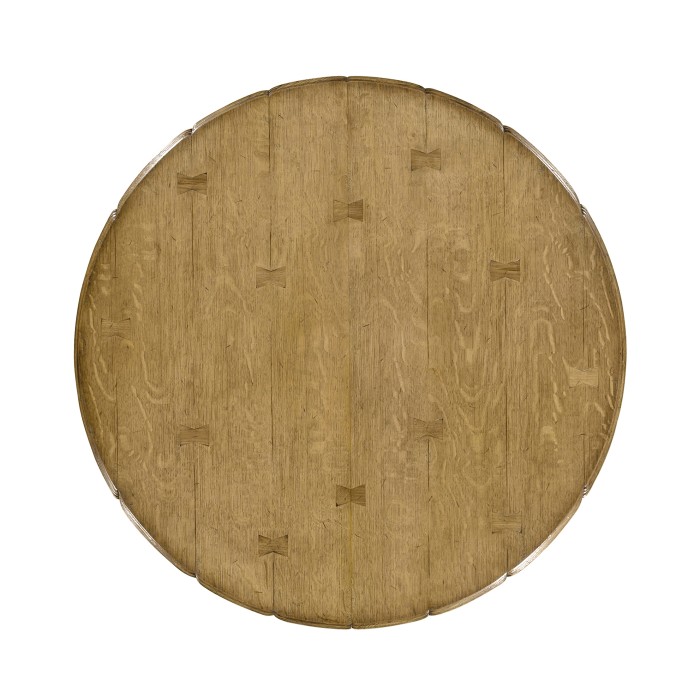 Extending Natural Oak Country Table 48
