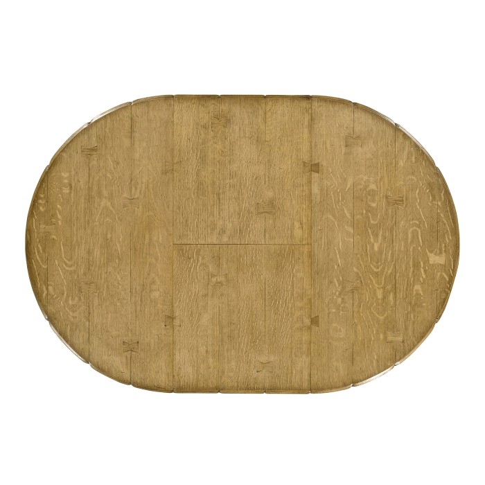 Extending Natural Oak Country Table 48