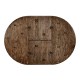 Extending Dark Oak Country Table 48
