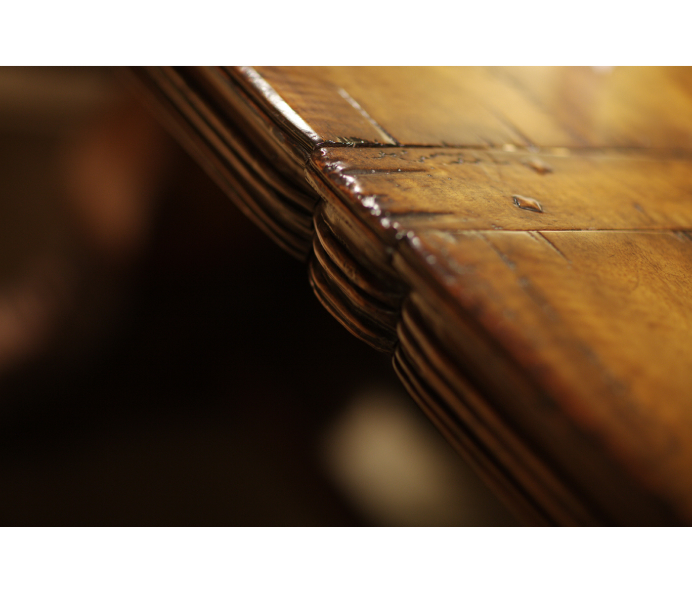 Figured Walnut Large Extending Refectory Table