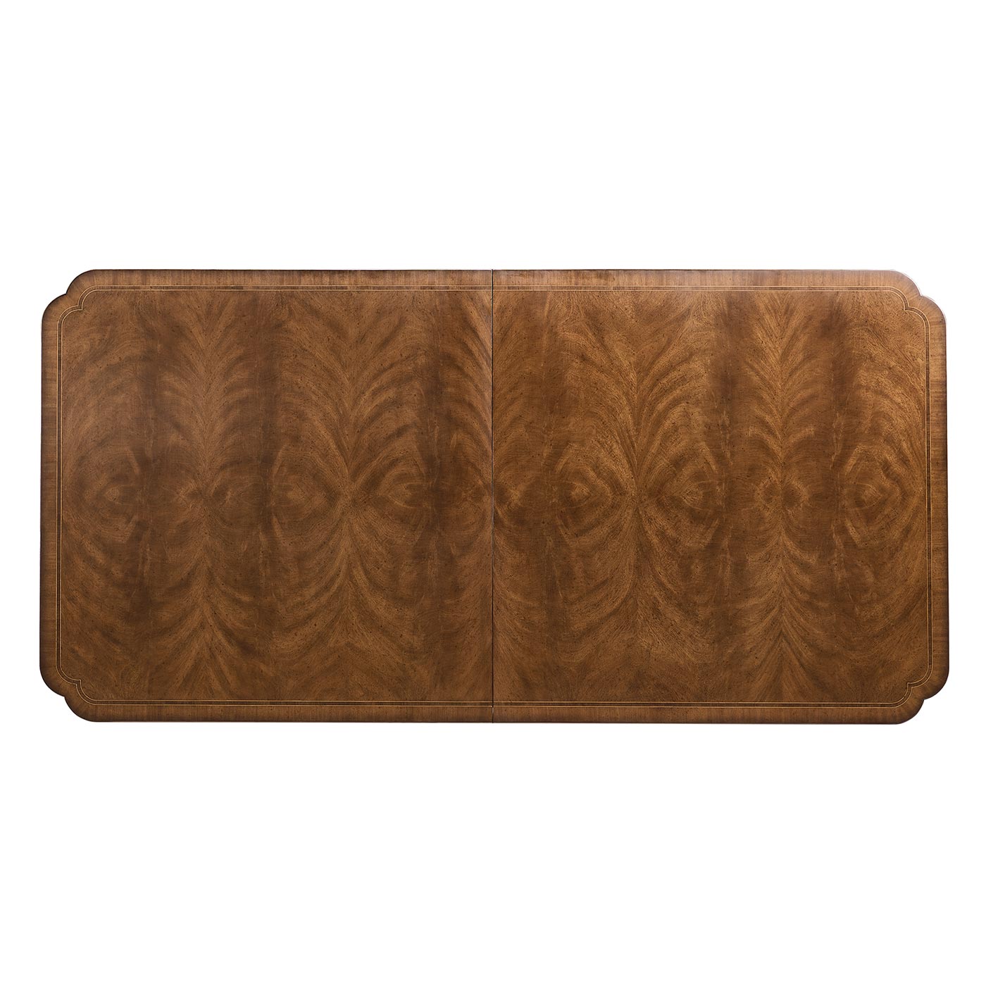 Curved Pedestal Extending Dining Table 92