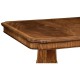 Curved Pedestal Extending Dining Table 92