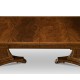 Curved Pedestal Extending Dining Table 92