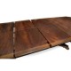 Curved Pedestal Extending Dining Table 92