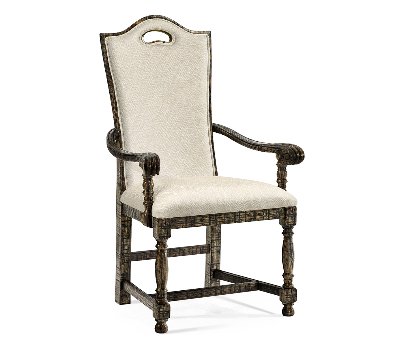 Casual High Back Arm Chair