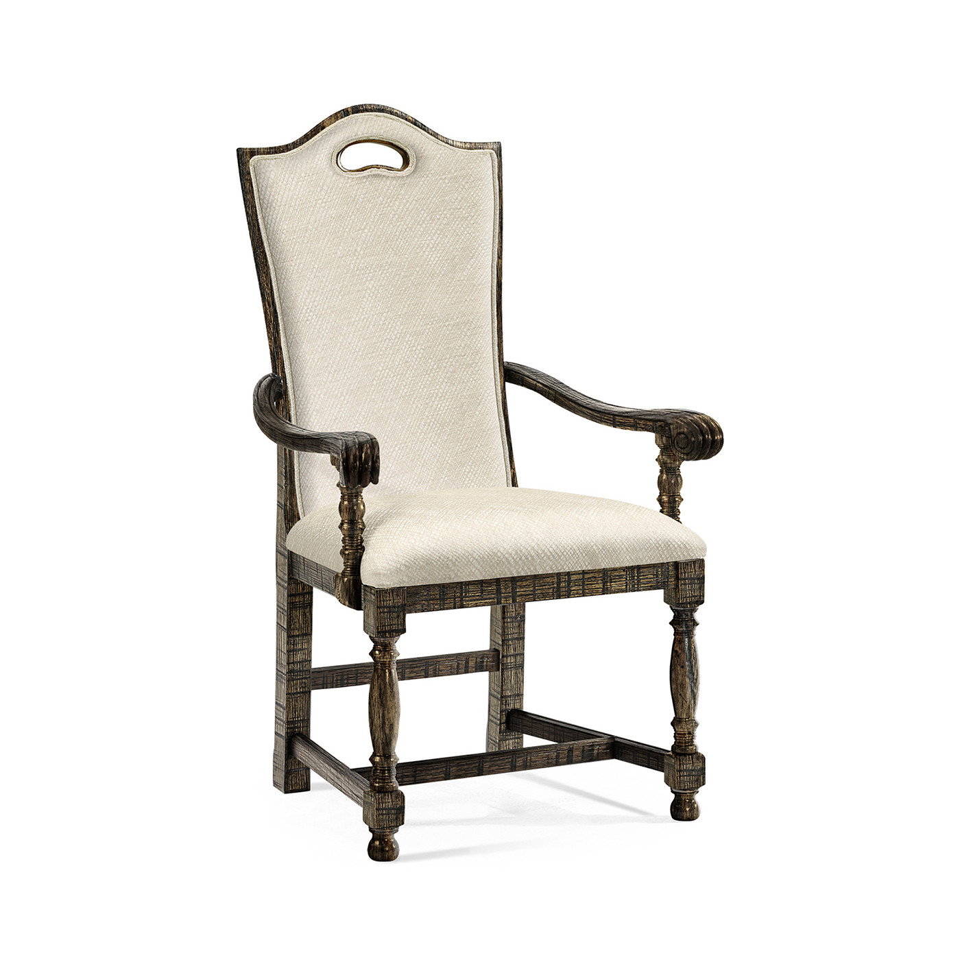 Casual High Back Arm Chair
