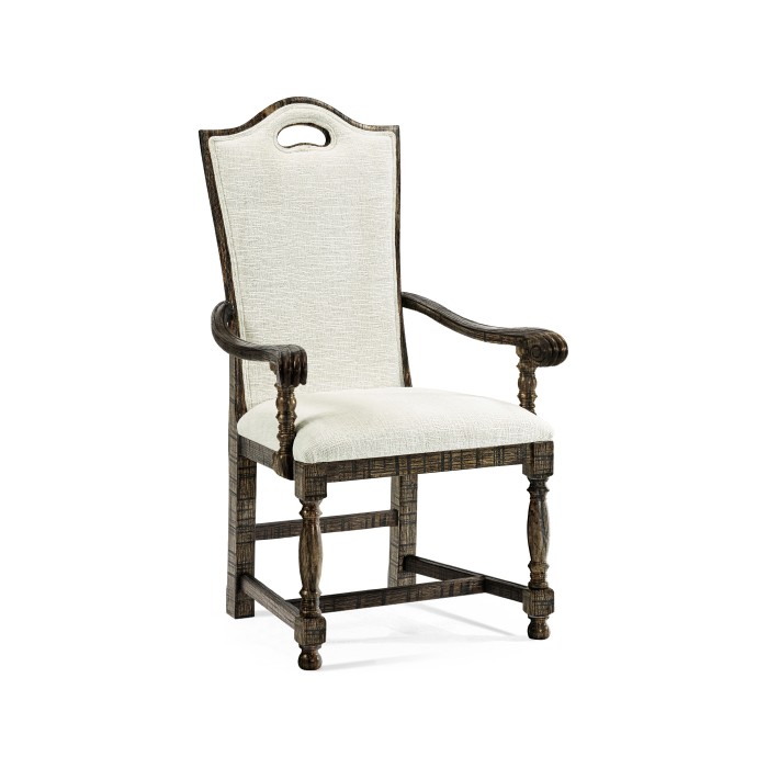 Casual High Back Arm Chair