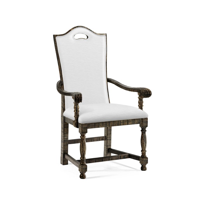 Casual High Back Arm Chair