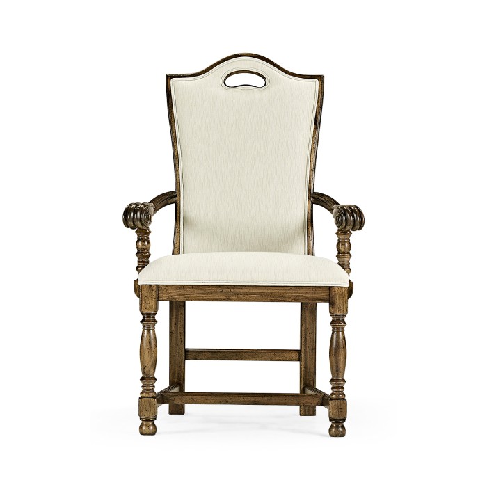 Casual High Back Arm Chair