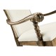 Casual High Back Arm Chair