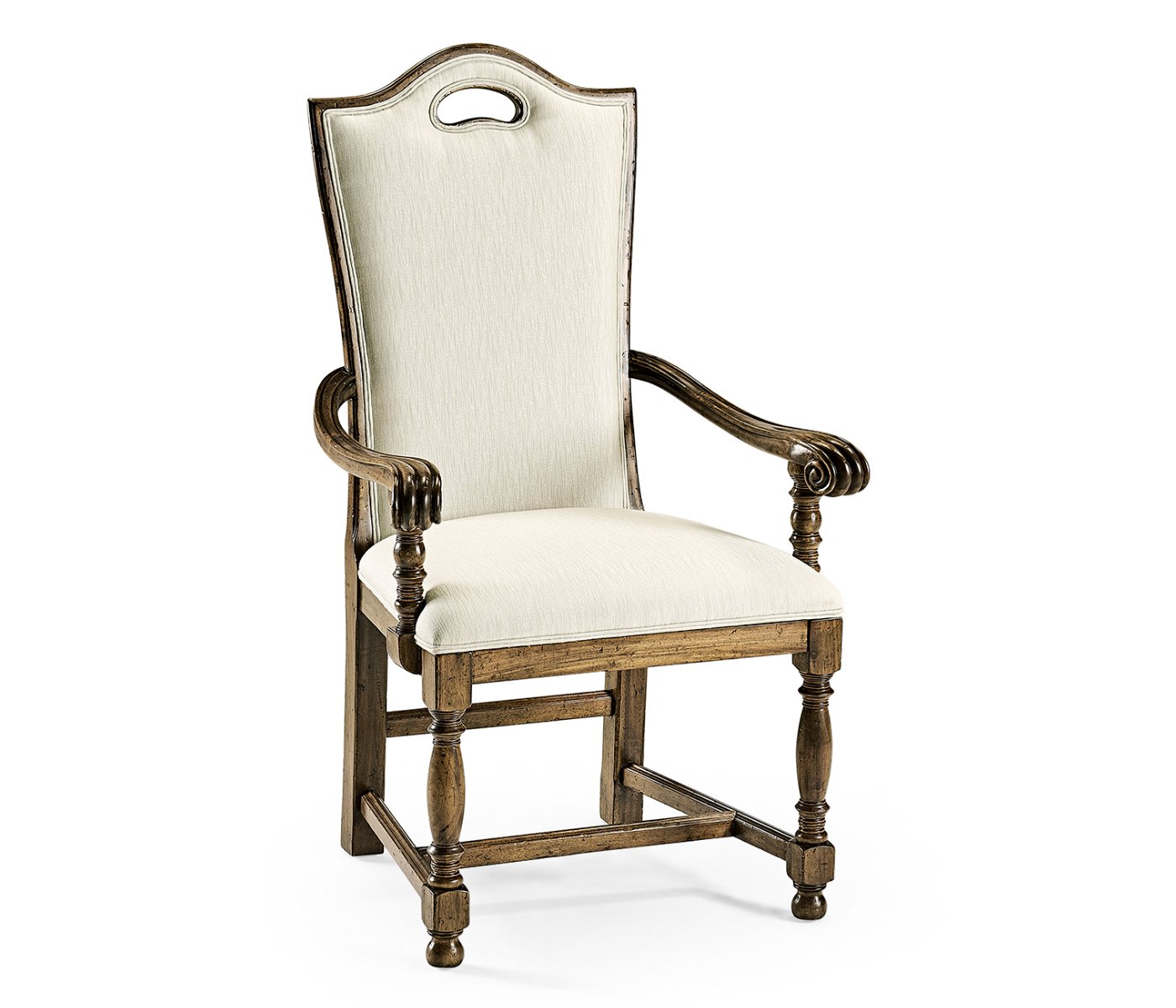 Casual High Back Arm Chair