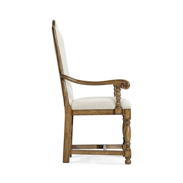 Casual High Back Arm Chair