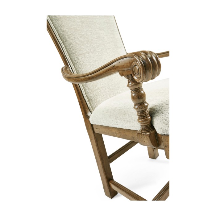 Casual High Back Arm Chair