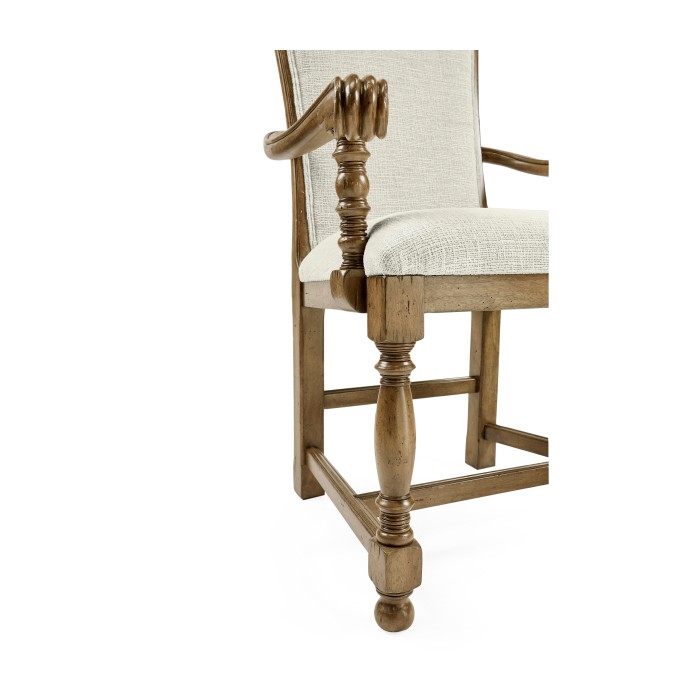 Casual High Back Arm Chair