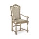 Traditional High Back Arm Chair