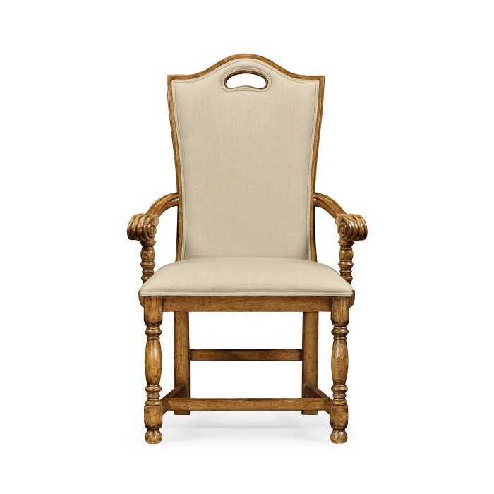 Casual High Back Arm Chair