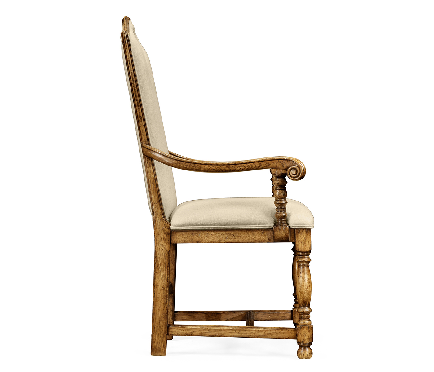 Casual High Back Arm Chair