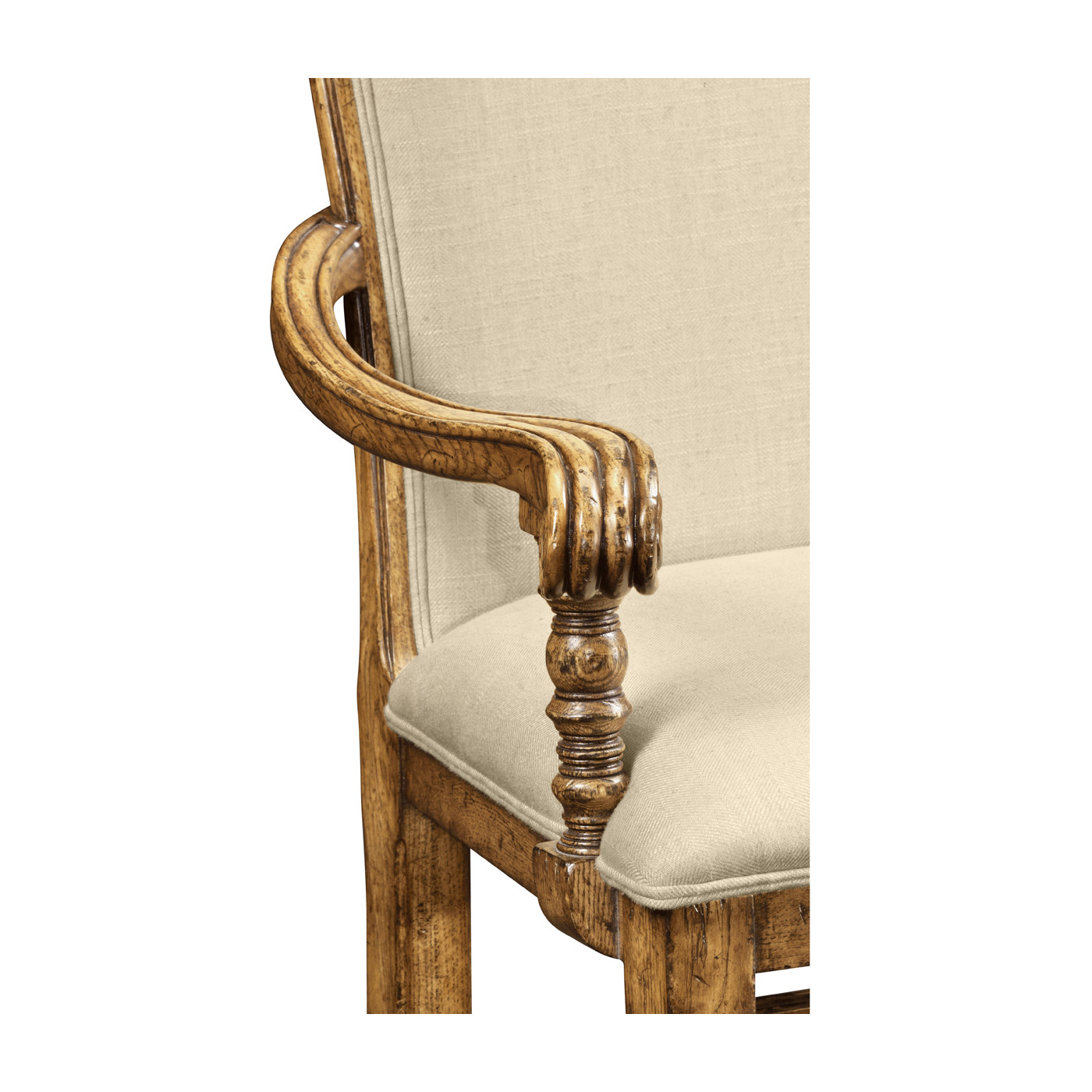 Casual High Back Arm Chair