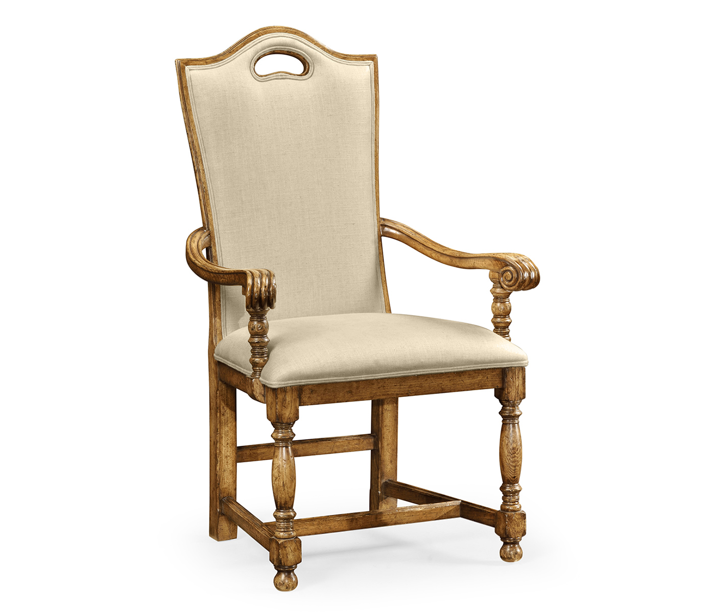Casual High Back Arm Chair