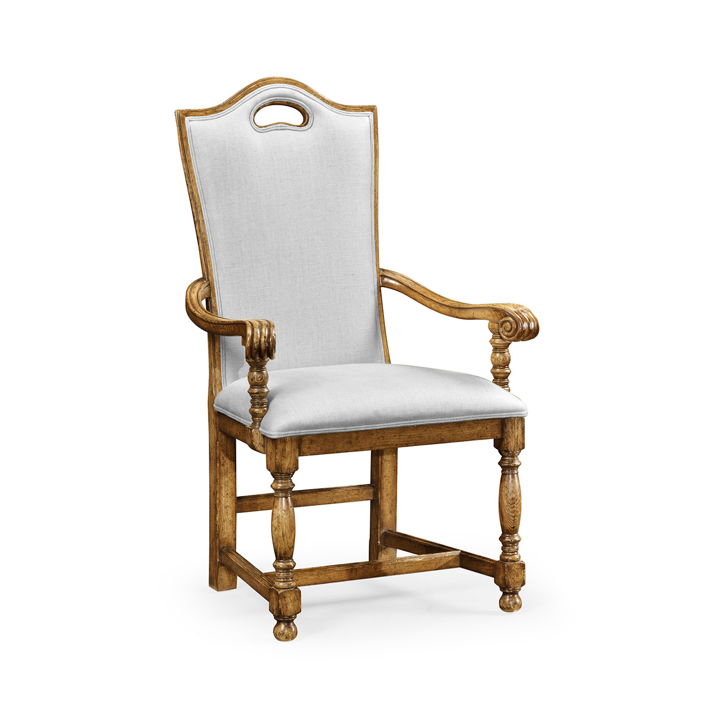 Casual High Back Arm Chair