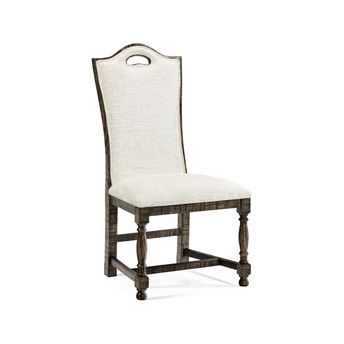 Casual High Back Side Chair