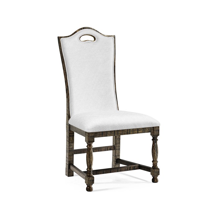 Casual High Back Side Chair