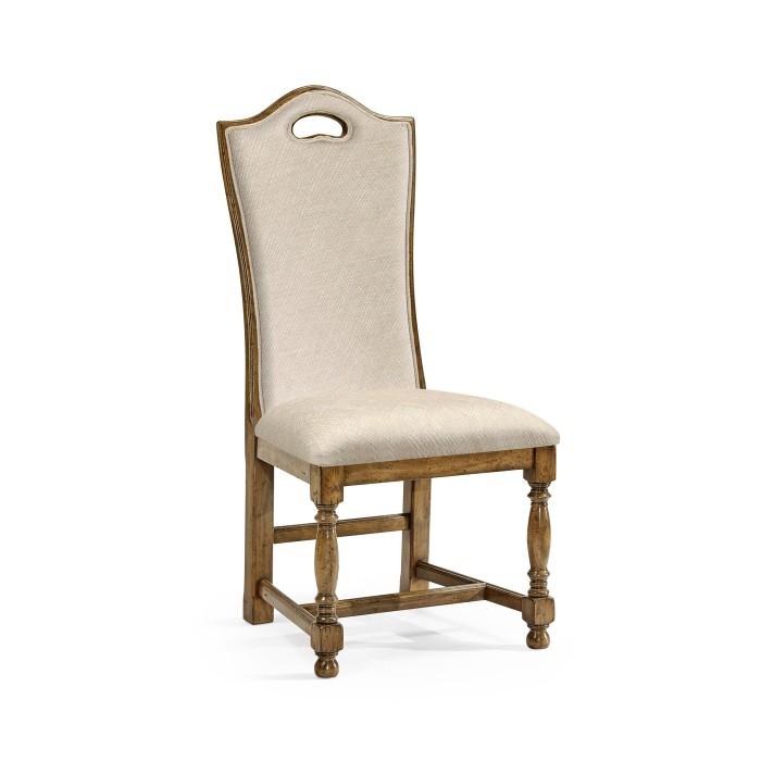 Casual High Back Side Chair
