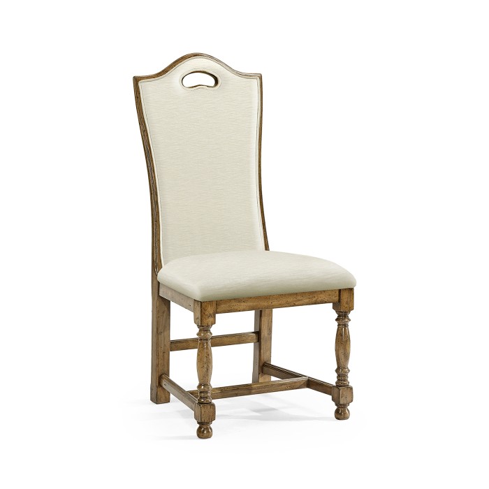 Casual High Back Side Chair