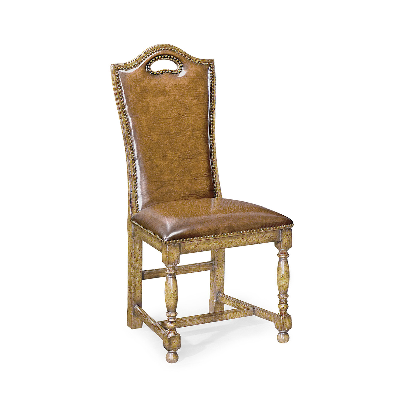 Traditional High Back Side Chair