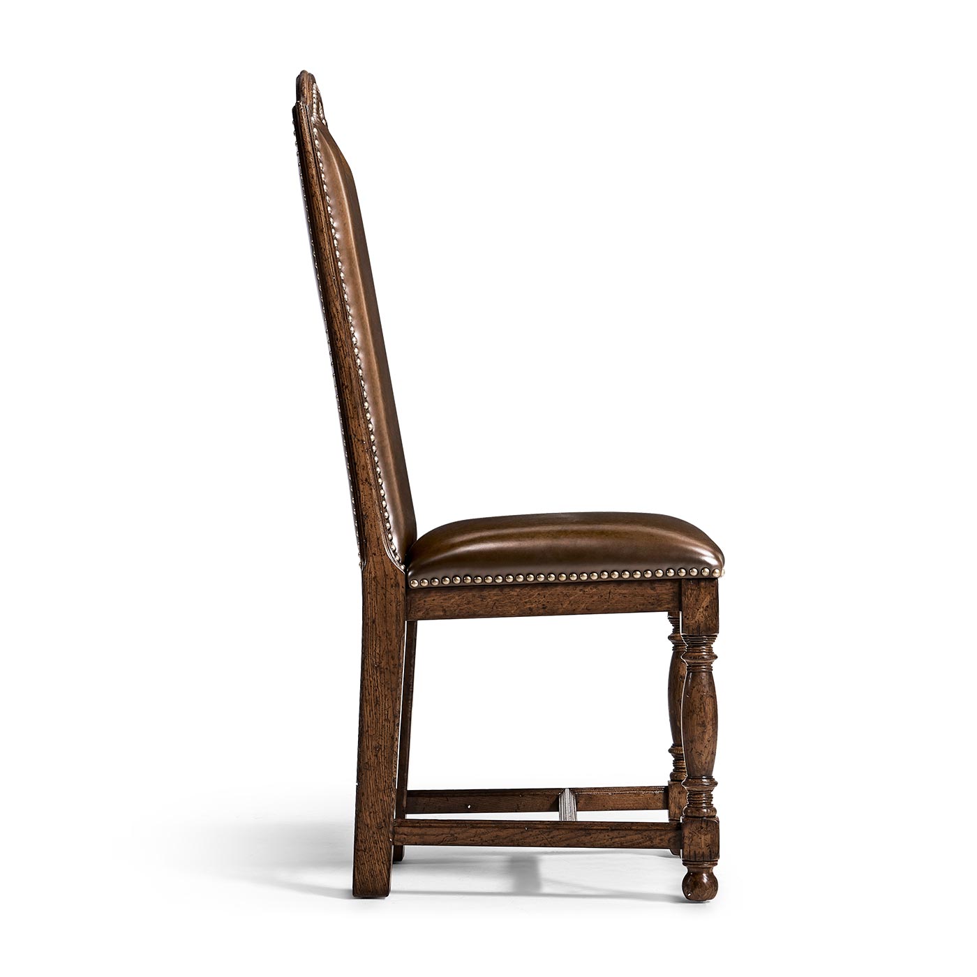 Traditional High Back Side Chair