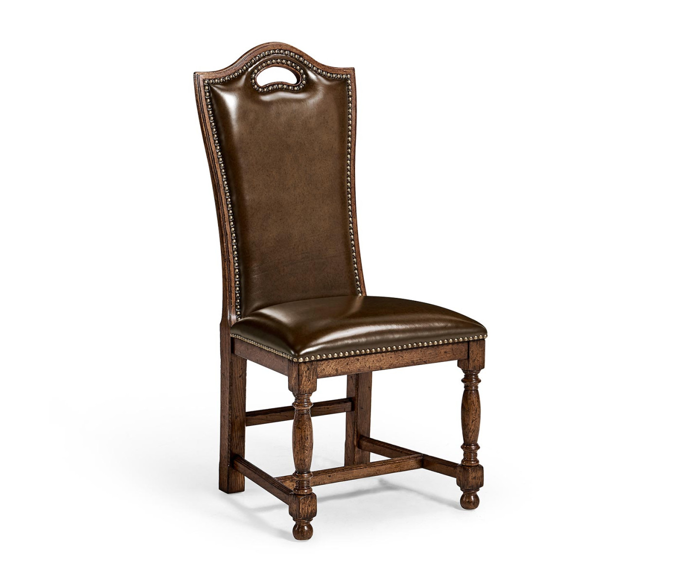 Traditional High Back Side Chair