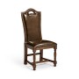 Traditional High Back Side Chair