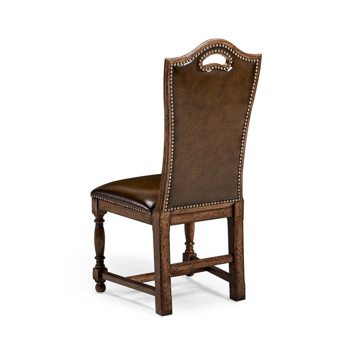 Traditional High Back Side Chair