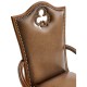 High Back Playing Card "Club" Arm Chair