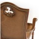 High Back Playing Card "Club" Arm Chair
