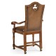 High Back Playing Card "Club" Arm Chair
