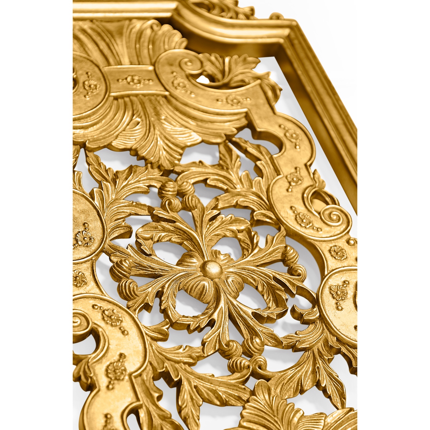Pair gilded Renaissance style panels (Short)
