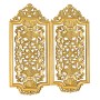 Pair gilded Renaissance style panels (Short)