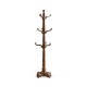 Victorian Style Mahogany Hat & Coat Rack