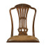 Mahogany Pierced Splat Back Side Chair
