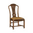Mahogany Pierced Splat Back Side Chair