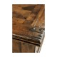 Walnut Oyster Parquet Console
