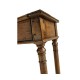 Walnut Oyster Parquet Console