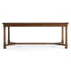 Walnut Rectangular Parquet Oyster Coffee Table