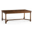 Walnut Rectangular Parquet Oyster Coffee Table