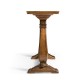 Large Figured Walnut Narrow Refectory Console